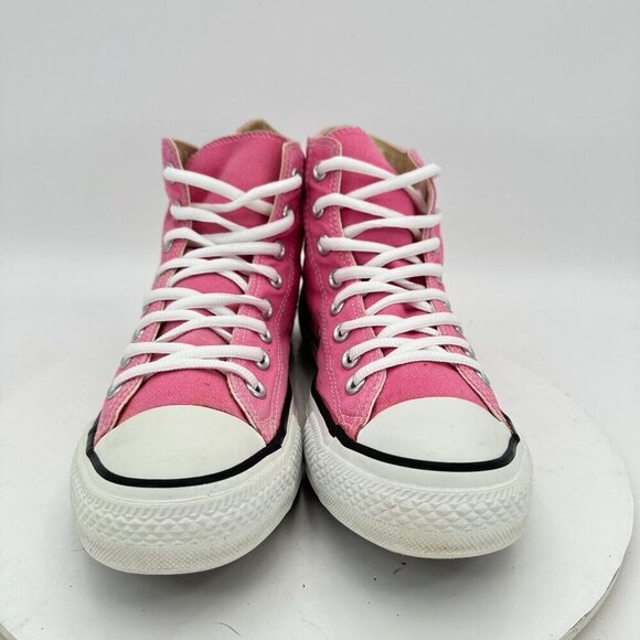 Converse All Star Chuck Taylor Men 8 Women 10 M9006 Pink Canvas Hi Top Shoes - Picture 2 of 11